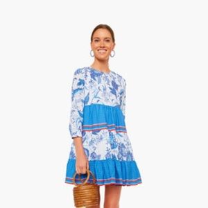 NWT Ro's Garden Tiffany Blue Rene Dress